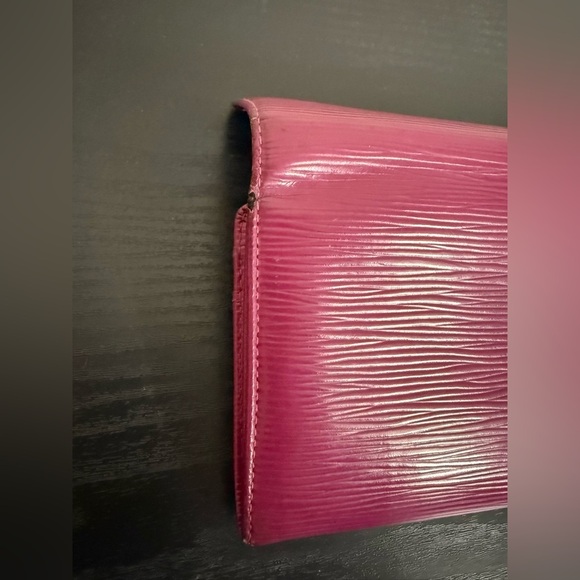 LOUIS VUITTON Portefeuille Sarah Long Wallet M60317 Epi Fuchsia Pink LV - Picture 11 of 13